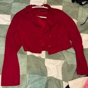 Cropped blazer